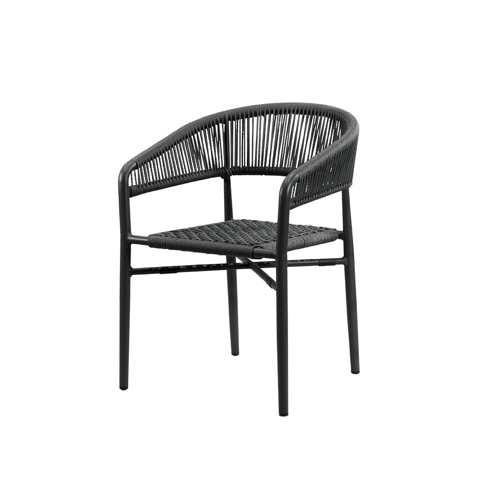 Silla de aluminio y cuerda Elisa