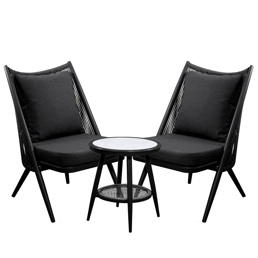 Set de aluminio y cuerda Abril